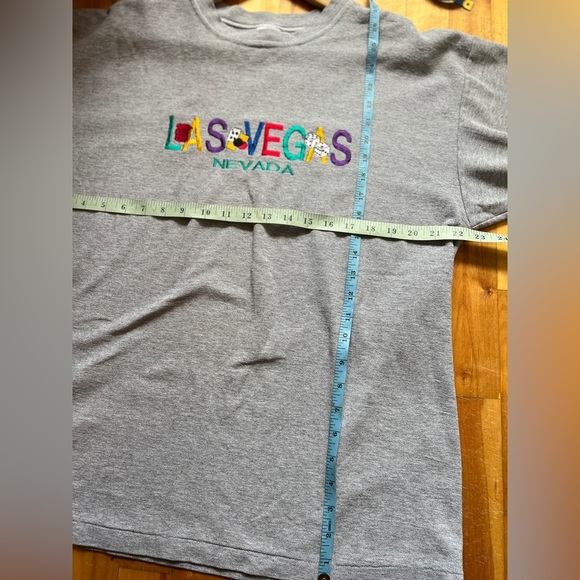 Smile Las Vegas Graphic Tee - Gray L - Picture 7 of 8
